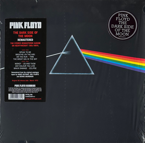 Pink Floyd - The Dark Side Of The Moon (Европа 2016г.)