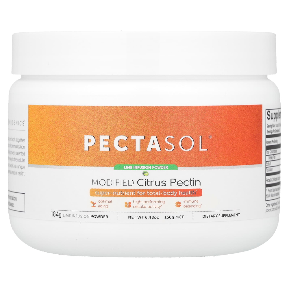 Econugenics, PectaSol®, модифицированный цитрусовый пектин, настой из лайма, 184 г (6,48 унции)