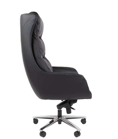 Кресло CHAIRMAN ПРЕМЬЕР 523 черный кожа