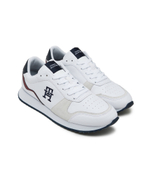 Кожаные кроссовки Tommy Hilfiger - белый(FM0FM04959)