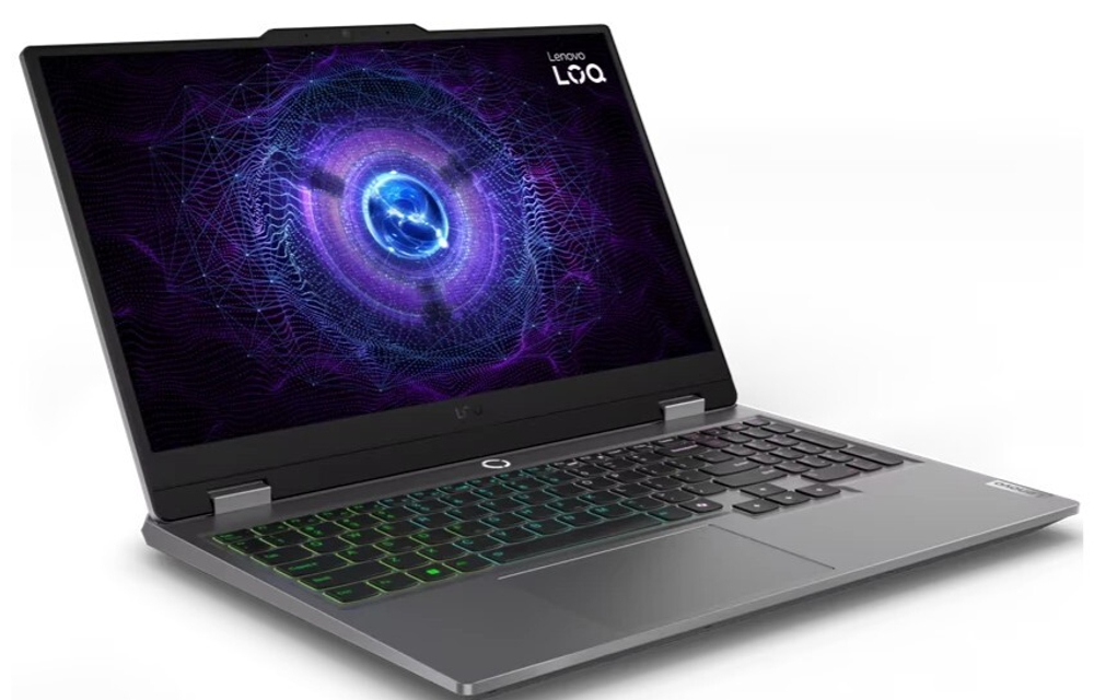 Ноутбук  Lenovo LOQ 15IAX9 15.6 ", Core i5, 16 Гб RAM, 512 Гб SSD, GeForce RTX 4050, Серый