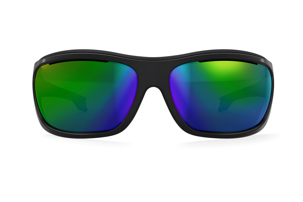 Спортивные очки LiP Tide / Matt Black - Black / PC Polarized / Levante Series ML Green Brown
