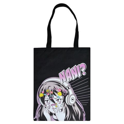 Сумка-шоппер 35x45см. полиэстер, циф.печать, 1отд."Манга" (Феникс+)