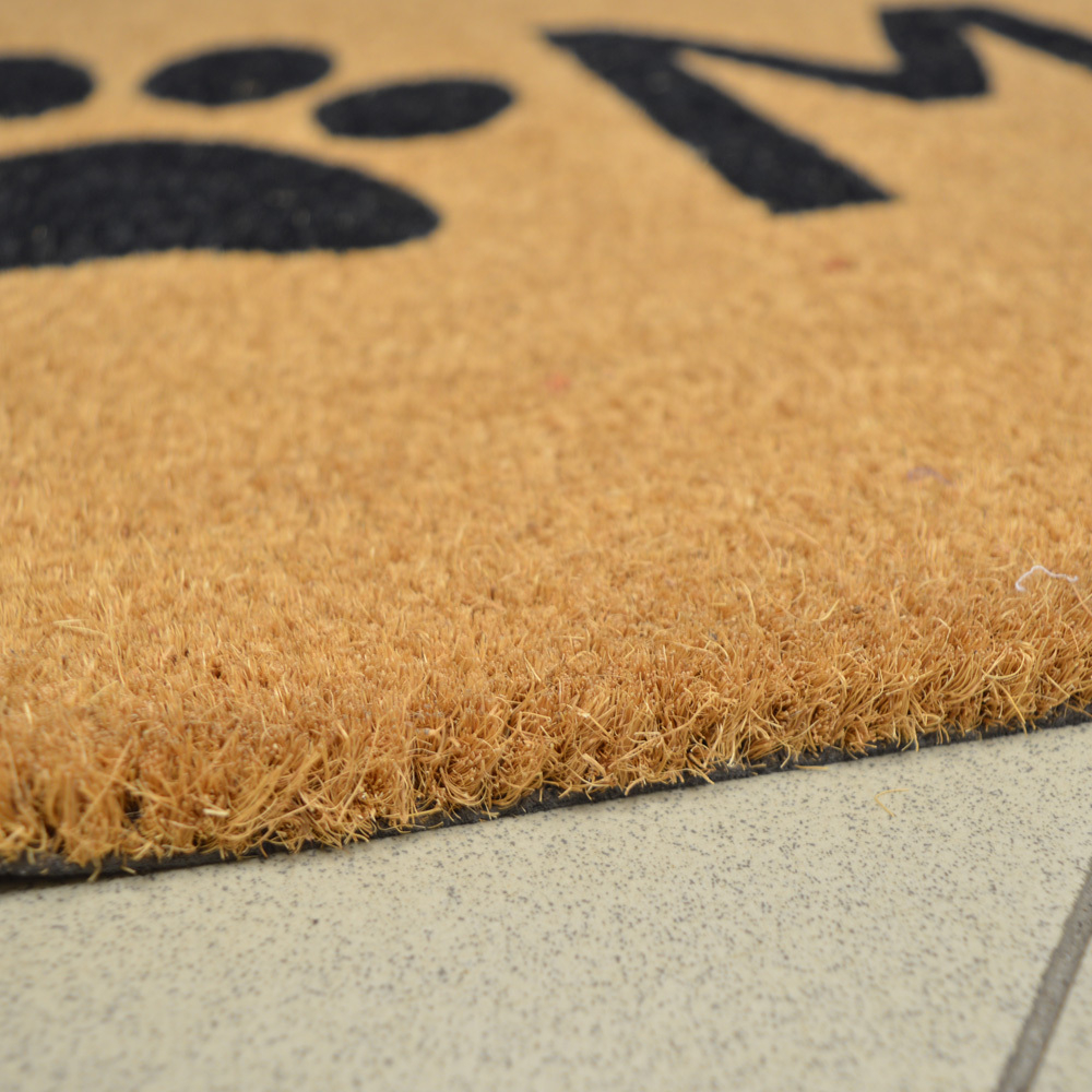 Коврик 60*90см h=15мм кокосовый "Home", коричневый, Blabar