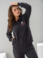 Костюм с брюками КБ-384/графит-п