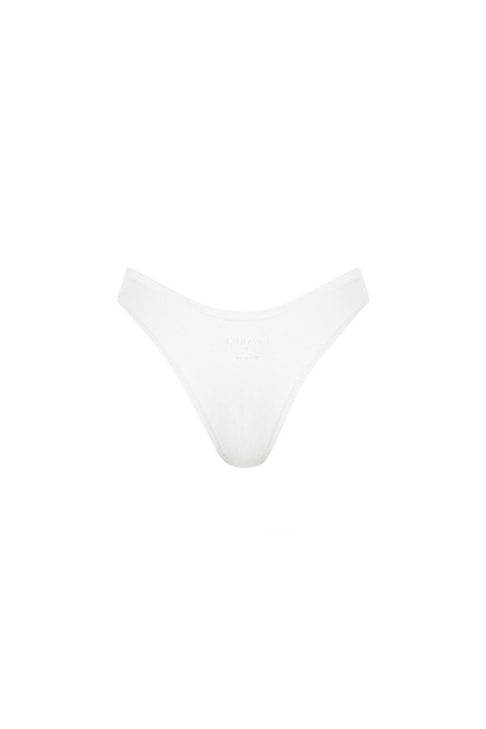 Трусы танга из бамбука Молочный