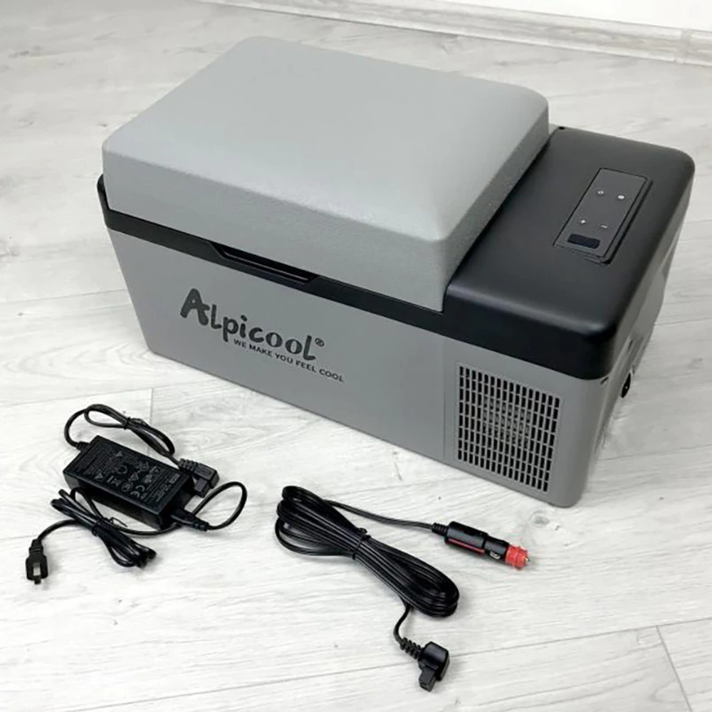 Компрессорный автомобильный холодильник Alpicool C20 (Альпикул 20 литров) 12/24/110/220 Вольт