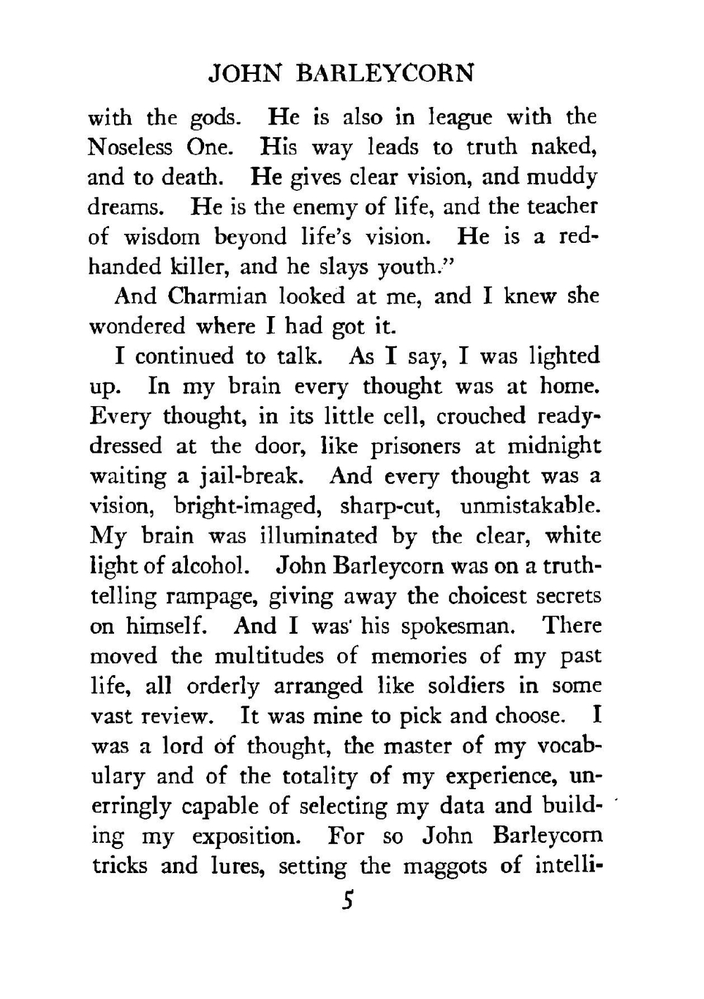 John Barleycorn | Jack London