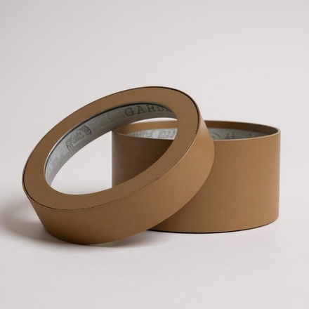 Короткая коробка с прозрачной крышкой 50 см х 15 см Цвет; Крафт.