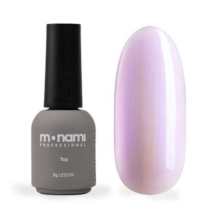 Monami Super Shine Pearl Top Violet - Топ перламутровый фиолетовый, 8мл
