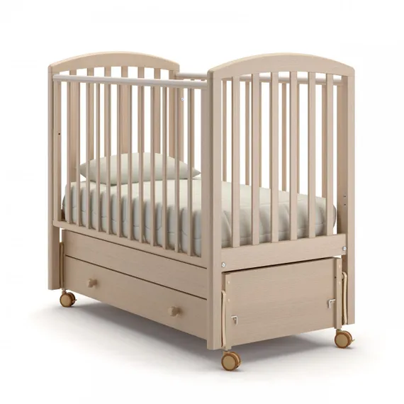 Короб с ящиком и маятником Гандылян Выбеленный бук