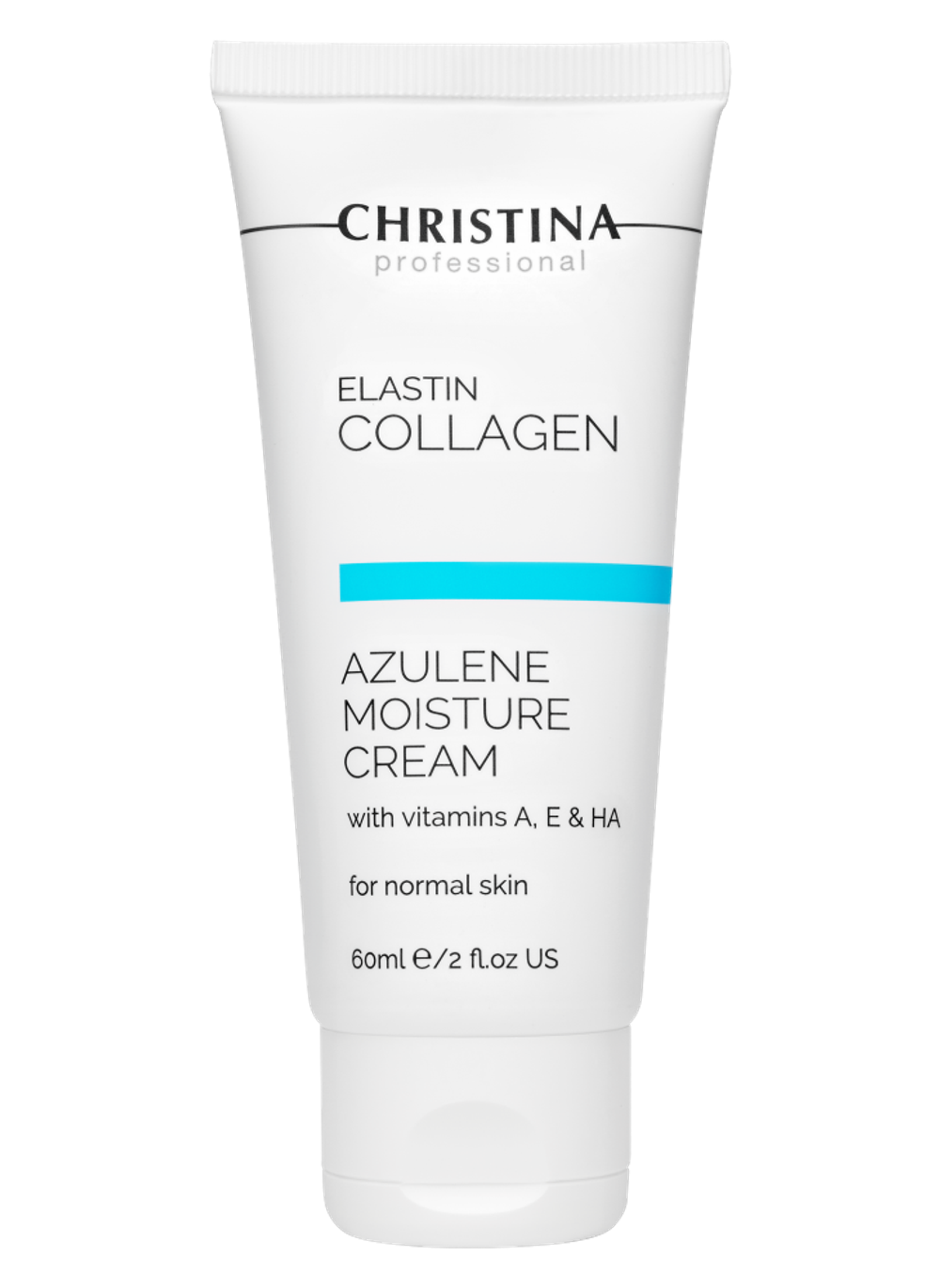 CHRISTINA Elastin Collagen Azulene Moisture Cream with Vitamins A, E & HA for normal skin