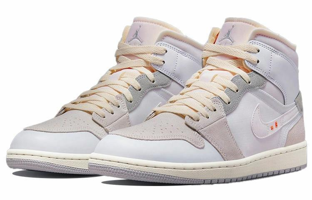 Кроссовки Jordan Air Jordan 1 Mid Se Craft "White And Phantom"