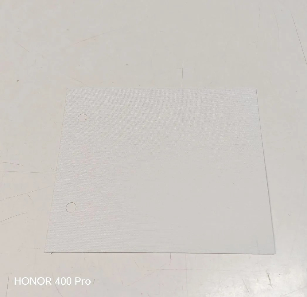 Ткань для рулонной шторы Альфа Black-out 300133-0225, цвет белый (высота ткани 250 см, Китай)