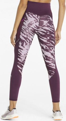 Леггинсы Puma 5K Graphic High Waist 7/8 Leggins - puma black/stardust print