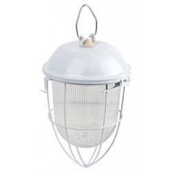 Светильник ЭРА НСП 41-200-003 с решеткой Желудь сталь стекло IP54 E27 max 200Вт 172х306х315 белый