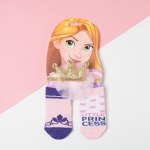 Набор носки+повязка "Рапунцель" Принцессы" р.12-14 роз/сир (Disney) 5984634, 1 шт.