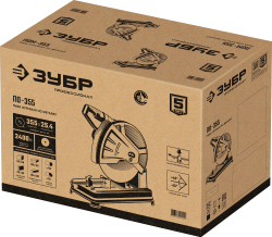 ЗУБР 355 мм, 2400 Вт, монтажная пила (отрезная), Профессионал (ПО-355)