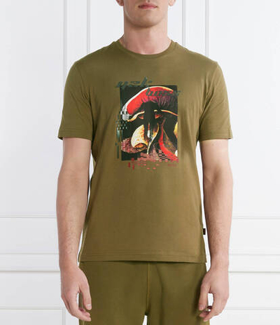 Футболка TeeMushroom BOSS ORANGE - хаки(50509892)