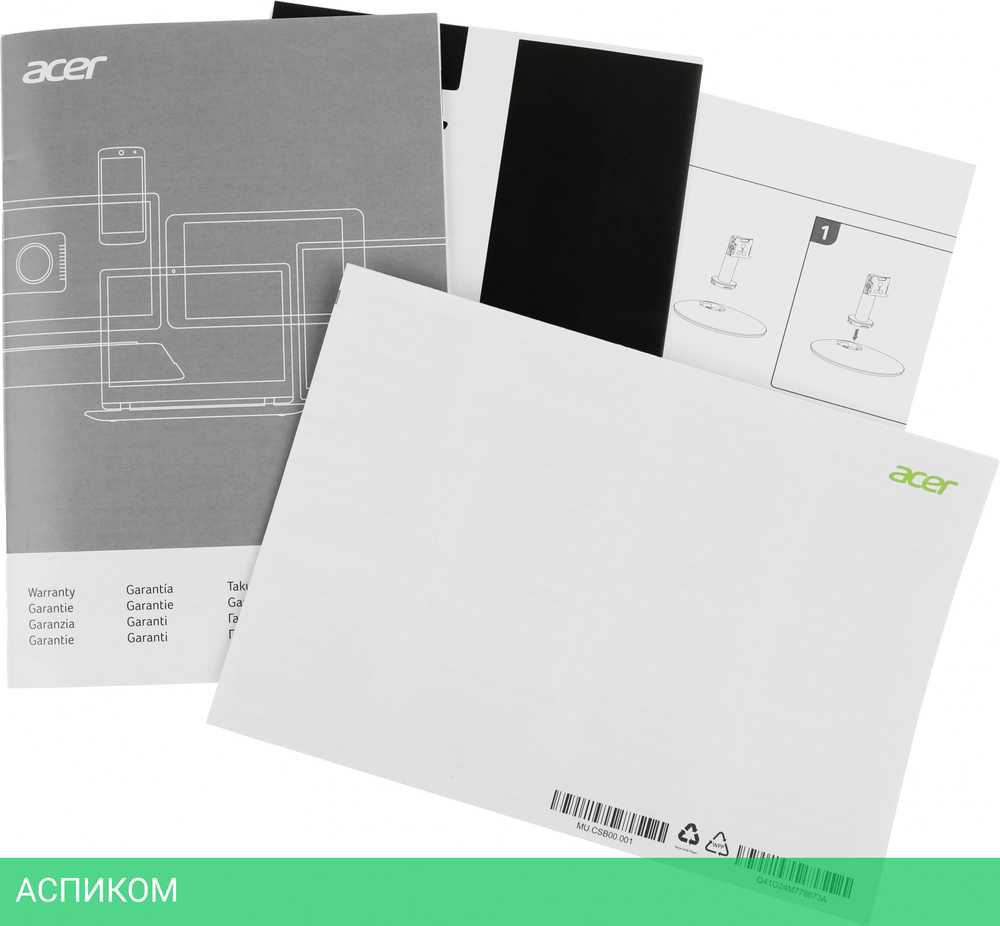Монитор Acer SA242YEbi черный (UM.QS2CD.E02)