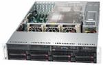 Сервер Supermicro SuperServer 6029P-TRT без процессора/без ОЗУ/без накопителей/количество отсеков 3.5" hot swap: 8/2 x 1000 Вт/LAN 10 Гбит/c