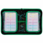 Пенал 1 отделение 210*140 Пифагор Dino roar, 2 откидные планки, ткань