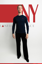 Longsleve Slim-Fit Blue