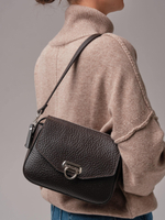 Женская сумка кросс-боди Azaro темно-коричневый соло