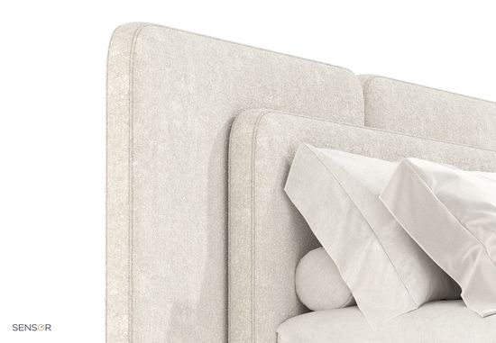 Кровать Амбрера c широким изголовьем