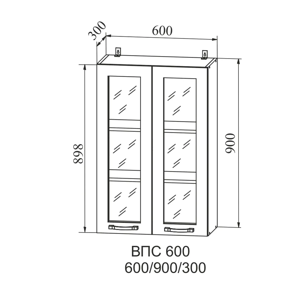 Лофт Дуб майский ВПС 600