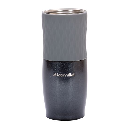 Термокружка 500 мл. Kamille KM 2047 из нержавеющей стали с TPR вставкой