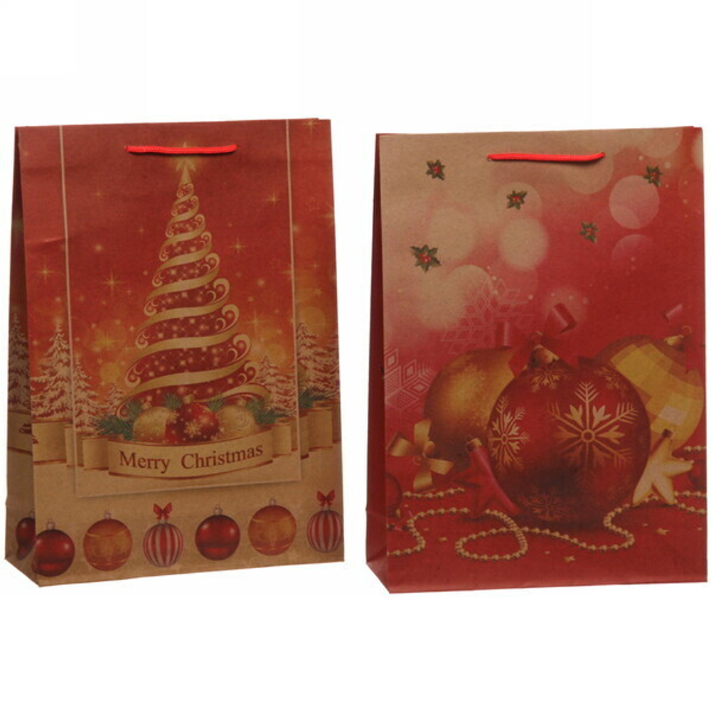 Пакет подарочный 23*32*8,5 см «Весёлый праздник»,микс