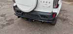 Бампер силовой задний/защита штатного бампера Lada Niva Travel с возможностью установки фаркопа РИФ