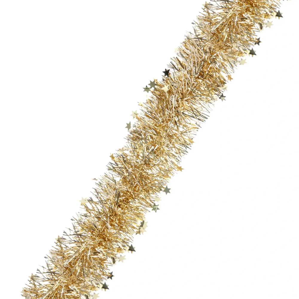 Мишура «Звёздный путь» 2 м 10 см, Шампань