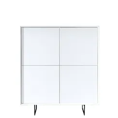 Буфет Sann, 110х125 см, белый лак