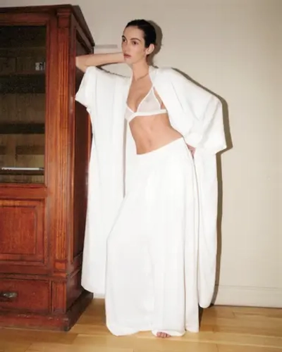 Кимоно женское молочное