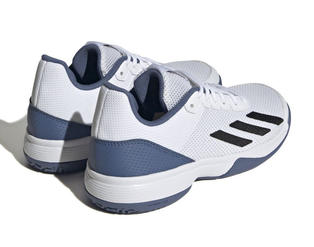 Детские теннисные кроссовки Adidas Courtflash K - White