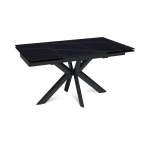 Стол раскладной Strong (140+40+40), керамика матовая Black Gold