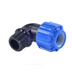Отвод компрессионный ПЭ Дн 20х1/2"х90гр ВР Ру16 RTP (РосТурПласт) 11535