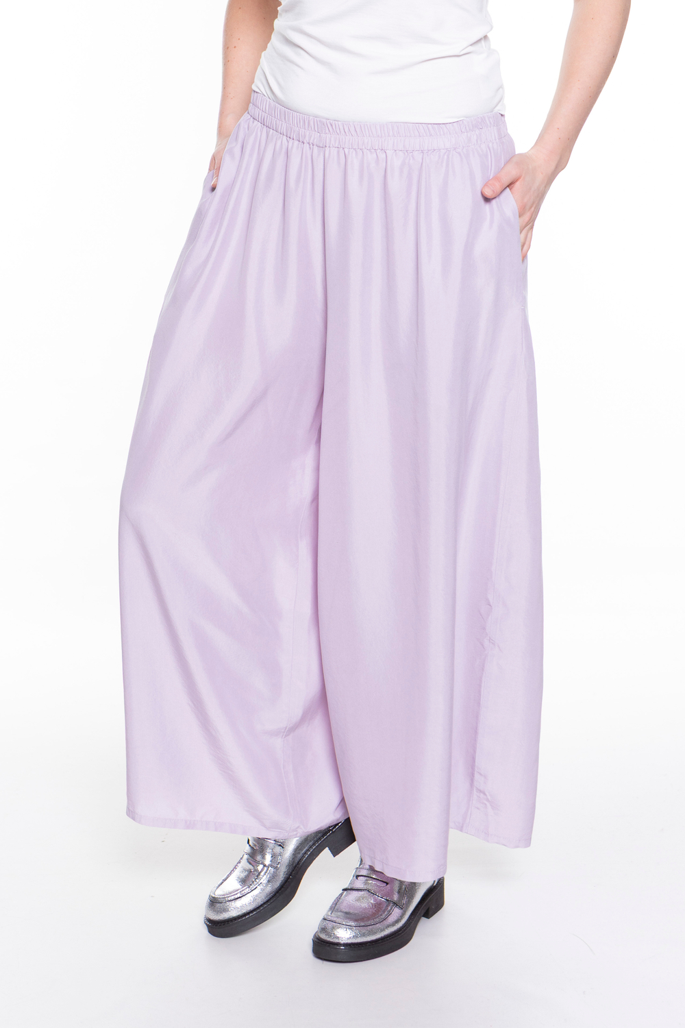 БРЮКИ ИЗ ШЕЛКА