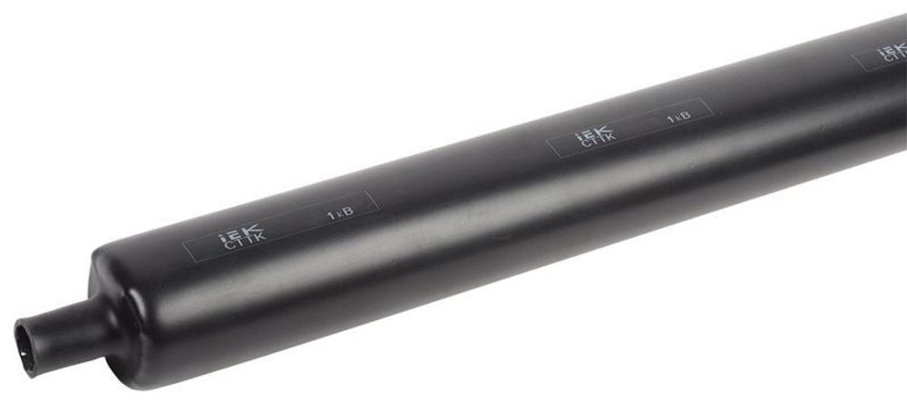 Трубка термоусадочная среднестен. СТТК 140/42 3:1 с клеем черн. (уп.1м) IEK UMR-A2-140-42-31-K02 Трубка термоусадочная среднестен. СТТК 140/42 3:1 с клеем черн. (уп.1м) IEK UMR-A2-140-42-31-K02