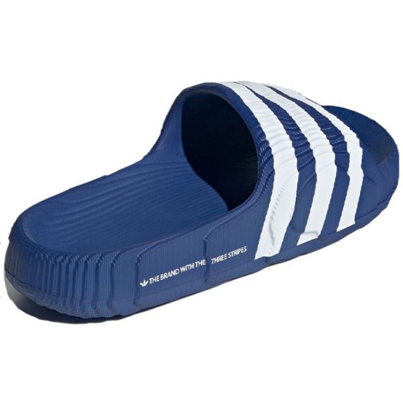 Кроссовки adidas originals Adilette 22 Слипоны Сине-белый Унисекс