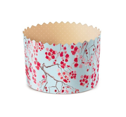 Форма бумажная (d110xh85мм) "Сакура", 1 шт