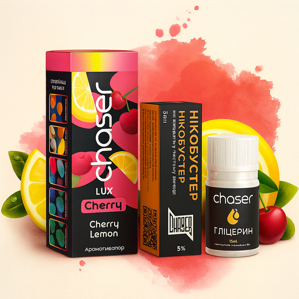 Chaser LUX - Cherry Lemon (30ml, 5% nic)