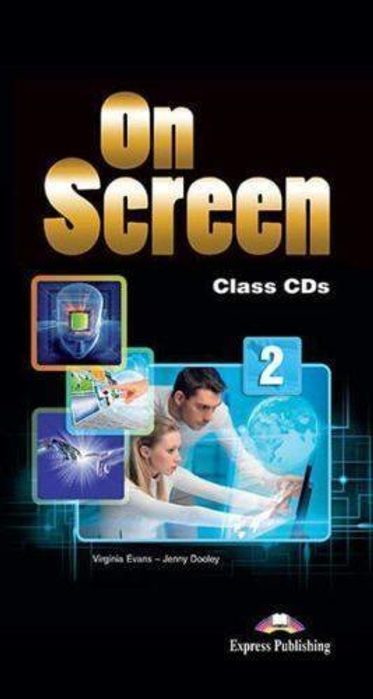 On Screen 2. Class CD's. Аудиокурс. В ПОДАРОК при покупке от 10 книг*