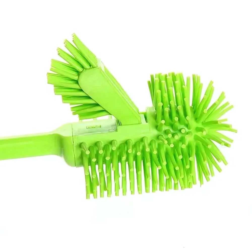 Ерш с высокой полуоткрытой подставкой «Акварель» 40 см зеленый