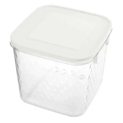 Контейнер для замораживания и хранения продуктов Кристалл, 1,8 л (Белый)