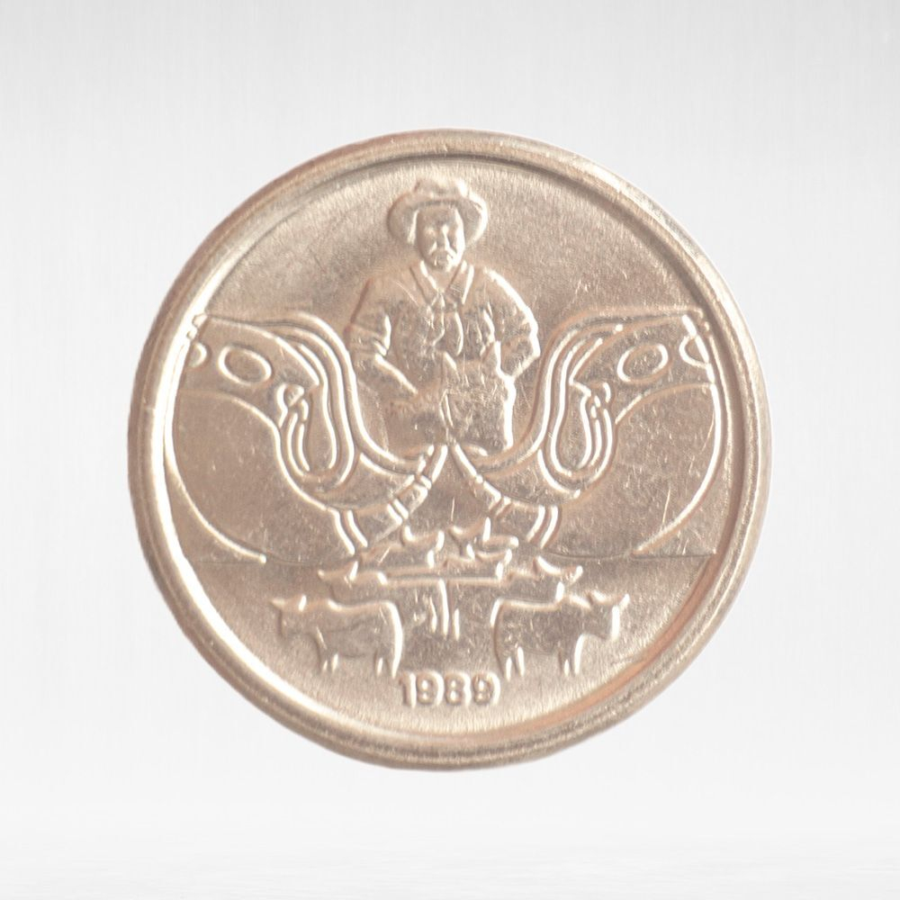 Brasil, 1 Centavo - Cowboy, 1989, VF