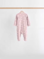 Комбинезон / Cлип для малышей Next K79-495, 7 шт., Молочный, Розовый, Бежевый