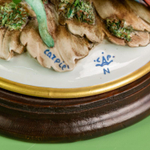 Фарфоровая мануфактура Capodimonte. «Пара попугаев на ветке»